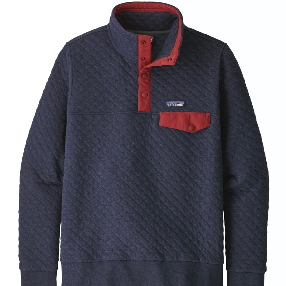 Patagonia organic cotton quilt snap